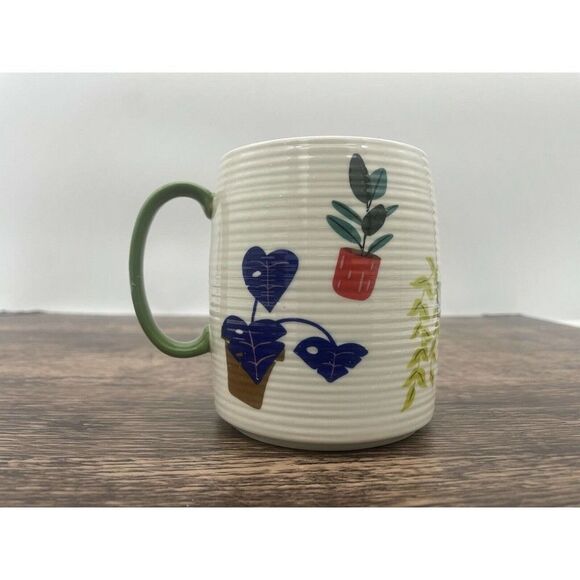 Anthropologie Black Lamb Studio Plant Lady Mug - Picture 5 of 7